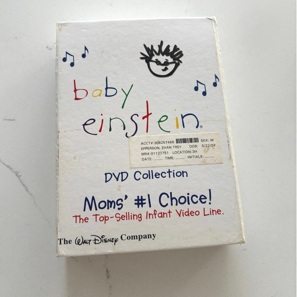 Y2K Baby Einstein DVD collection complete set diverse teaching Disney